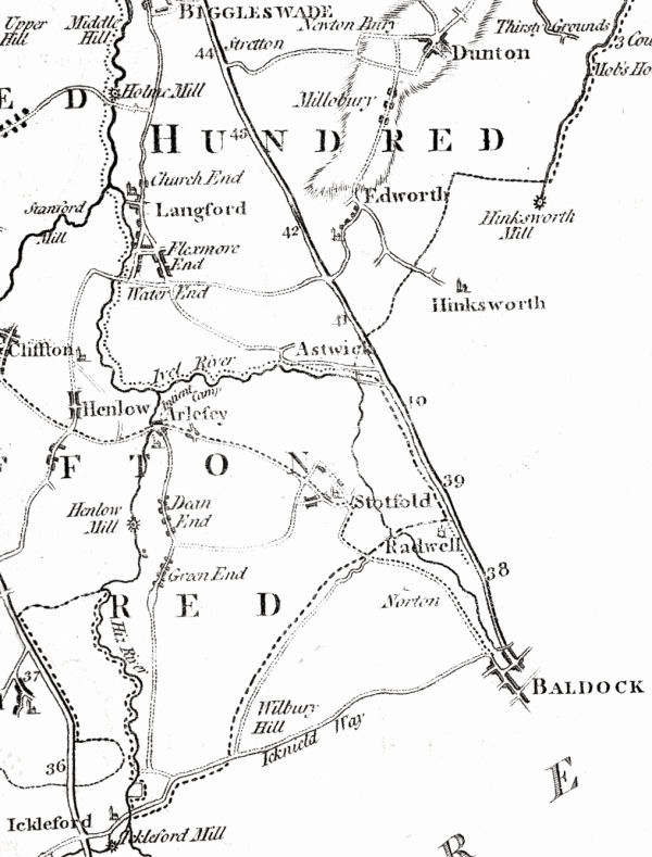 Hertfordshire Genealogy Places Bedfordshire/Hertfordshire Border